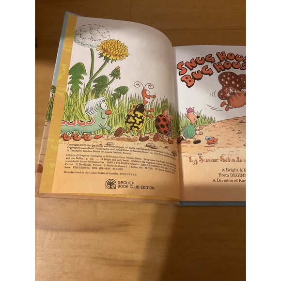 Snug House Bug House Bright & Early Books For Beginning Beginners By Susan Schad - Picture 4 of 4